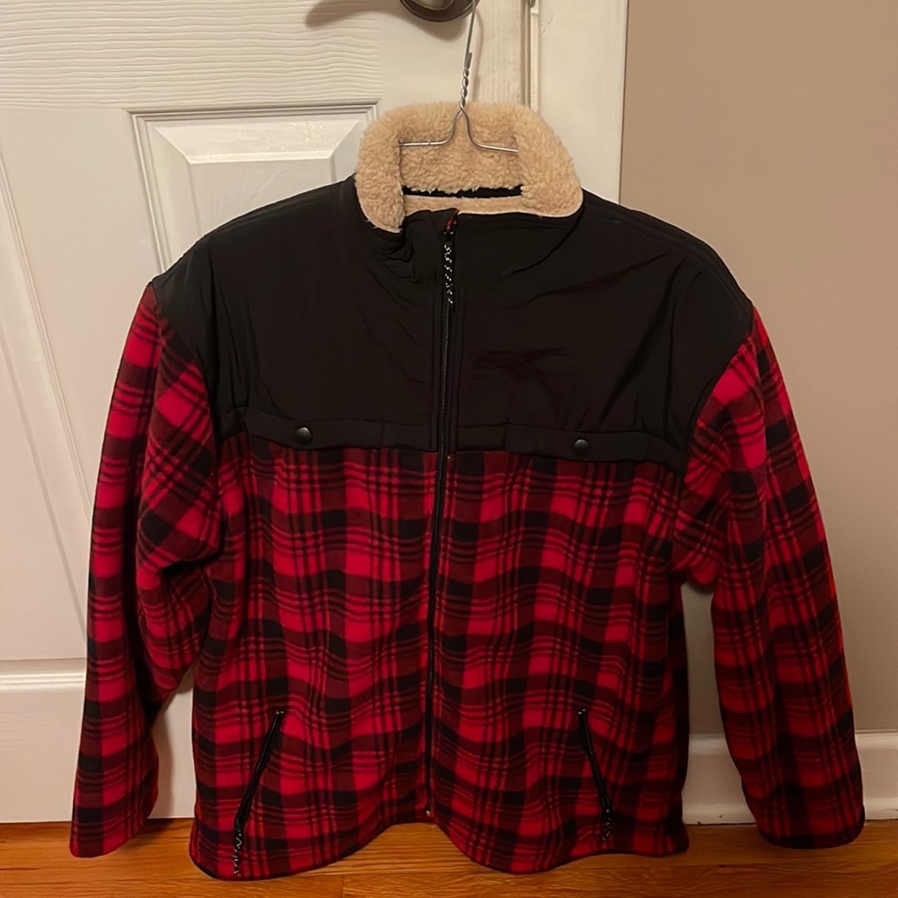 Mens Plaid Northwest territory jacket